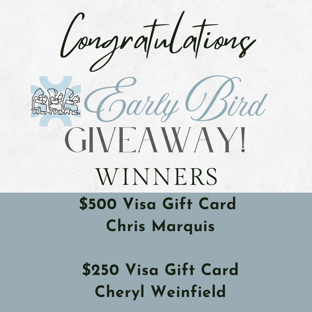 Giveaway Winners